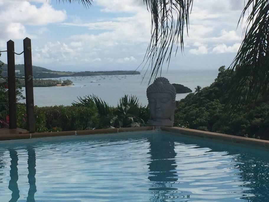 La Charmante Villa Coco Avec Magnifique Vue Mer Le Marin Exterior foto